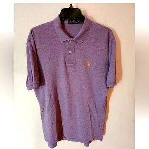 Ralph Lauren Purple Polo Shirt for Men